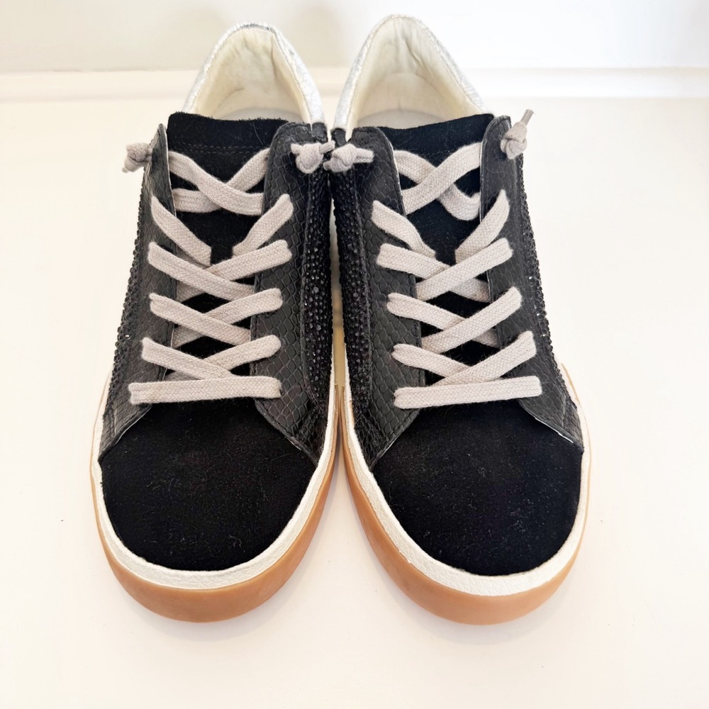 Dolce Vita Black and Silver Sneakers - Picture 10 of 16